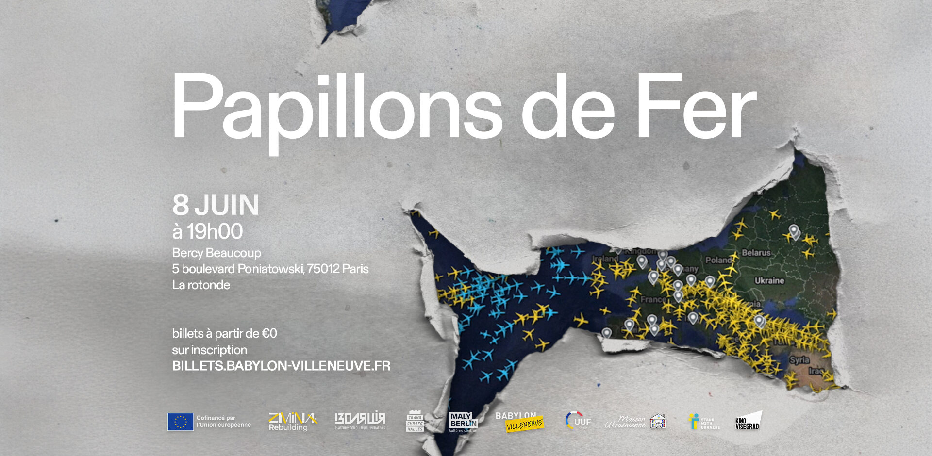 Projection spéciale du film ‘Papillons de fer’