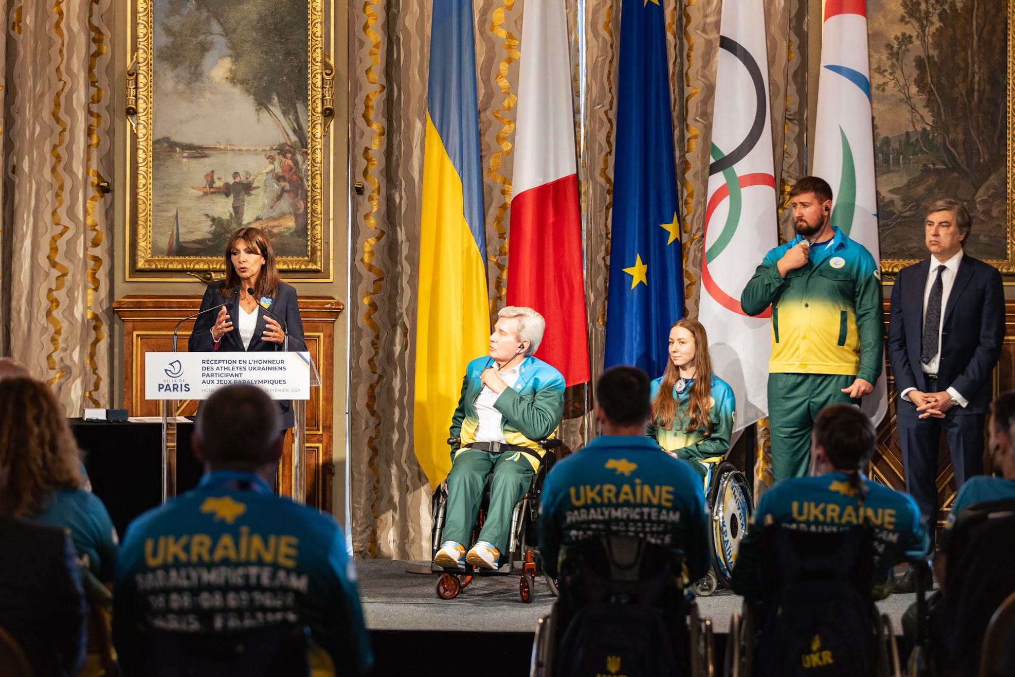 Paralympiques 2024 : Visite d’une délégation de maires ukrainiens à Paris autour des thèmes de l’inclusion et l’accessibilité