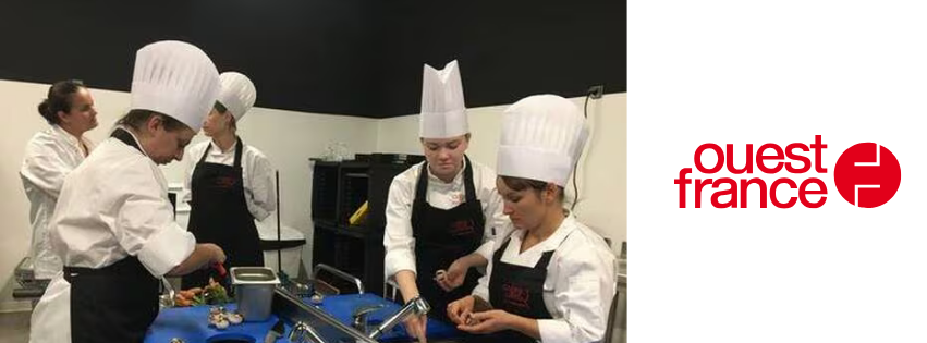 Ces Ukrainiens apprennent la cuisine à l’école du chef Thierry Marx pour « La Cantine de Marioupol »