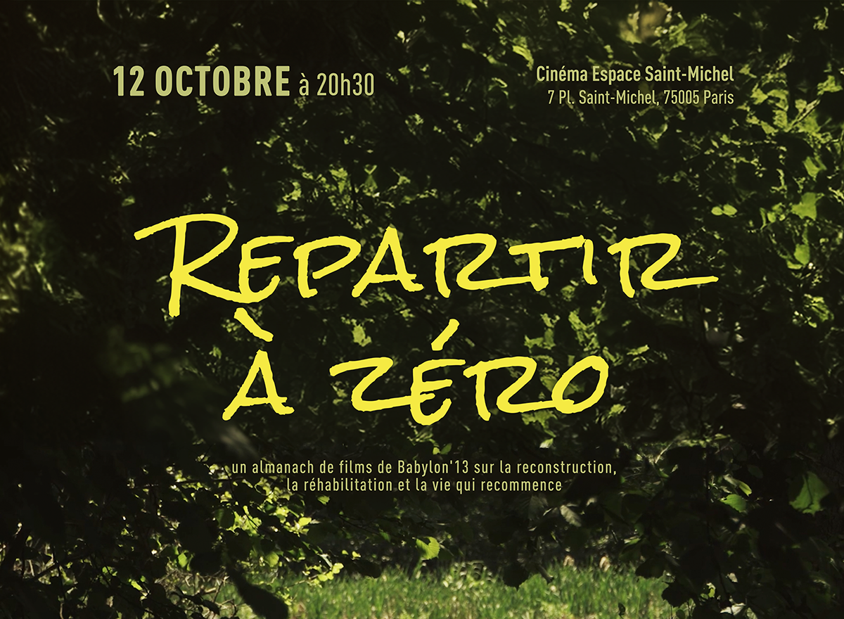 Projection spéciale du film ‘Repartir à zéro’