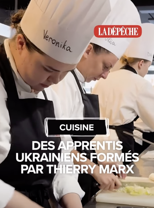 Report by La Dépêche – La Cantine de Marioupol