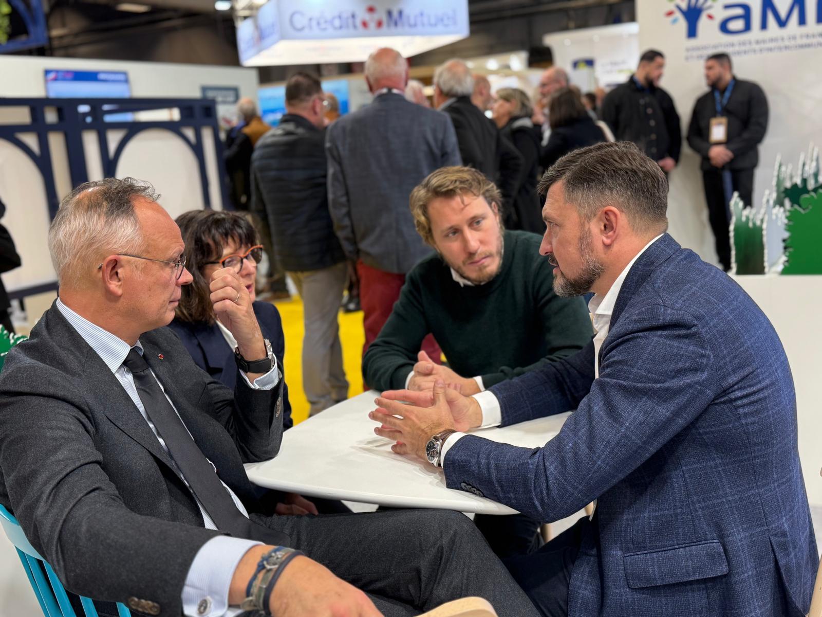 Les maires du Havre et de Marioupol de nouveau réunis au Congrès des maires