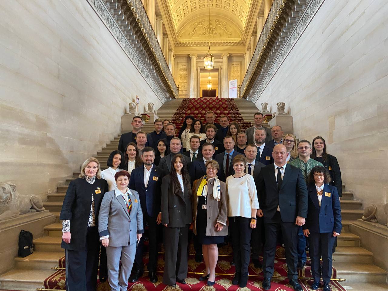 Une délégation ukrainienne au Sénat pour des échanges sur les défis communs et la décentralisation