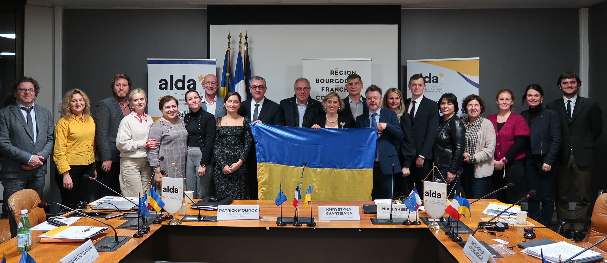 Signing of a Franco-Ukrainian agreement at the Rencontres régionales de l’International in Dijon