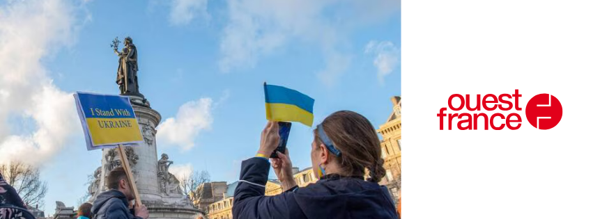 Élections européennes : Valérie Hayer et François-Xavier Bellamy signent aussi pour l’Ukraine