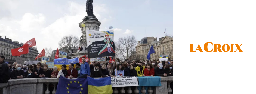 Un week-end de manifestations en France et en Europe pour soutenir l’Ukraine